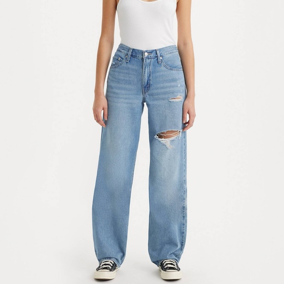 Levi's Denim - Levi’s | Baggy Dad Jean In Medium Wash Size: 25